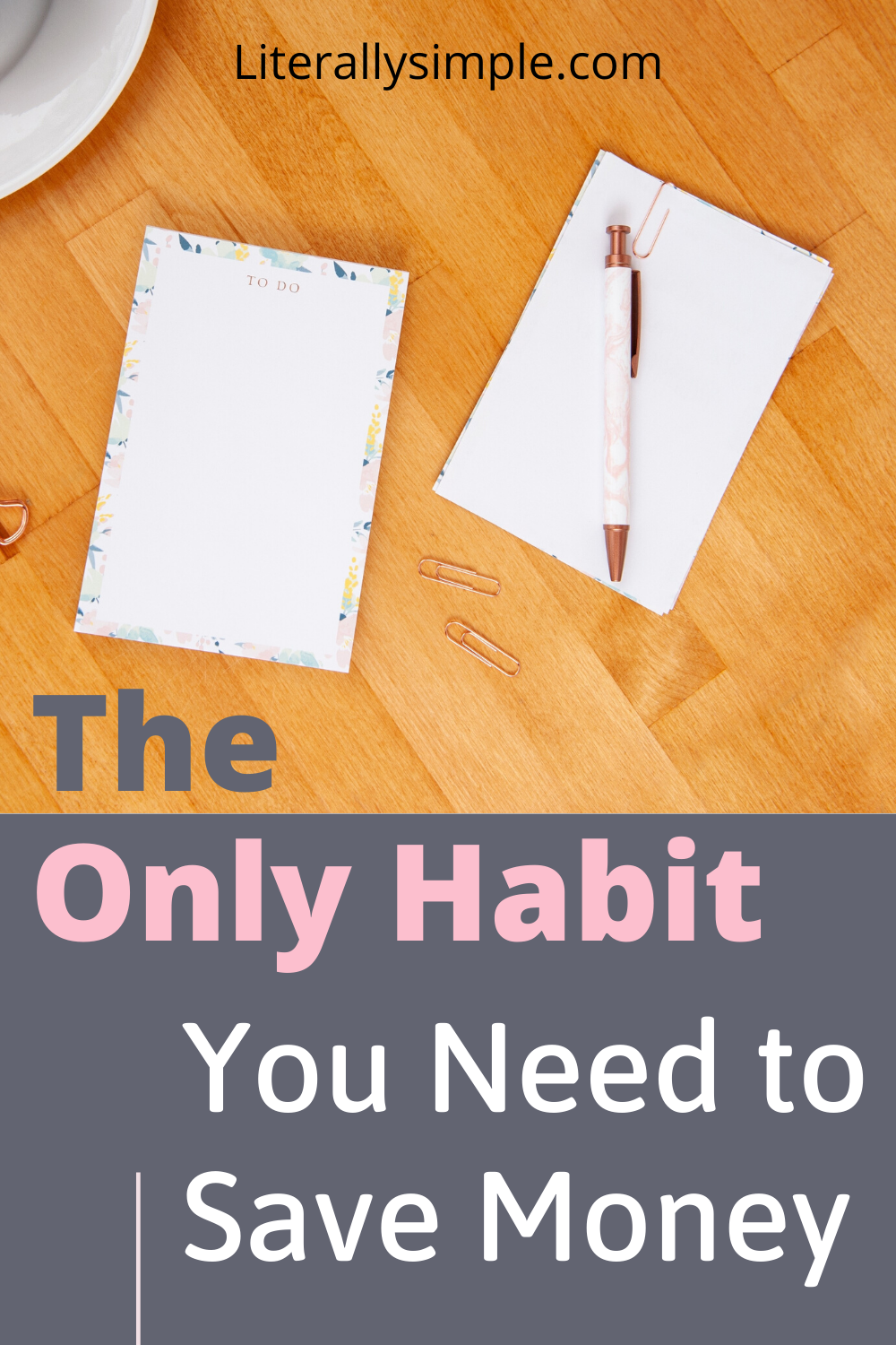 The Best Frugal Habit - Literally Simple